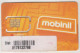 EGYPT - MobiNil GSM Card, Mint - Egypte