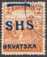 1918 SHS Yugoslavia Croatia - Hungary Harvester OVERPRINT LOT - Used 2 F / 5 F - Usados