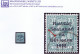 Ireland 1922 Thom Rialtas 5-line Ovpt In Blue-black On10d Turquoise, Var "Broken Frameline" Fine Used Cds - Used Stamps