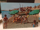 Cartolina Cirò Marina Provincia Crotone , Spiaggia 1976 - Crotone