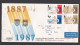 00404/ Hong Kong First Day Covers X4 FDC 1985-88 - FDC