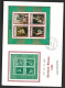 Samoa 1969 Christmas Miniature Sheet & Set Of 4 On 2 Oversized First Day CoversFDC Official Unaddressed - Samoa