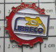 1317 Pin's Pins / Beau Et Rare / CARBURANTS / POMPE A ESSANCE LIBRECO GROUP'AIN - Fuels