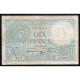 FAY 07/27 - 10 FRANCS MINERVE - 09/01/1941 - PICK 84 - TB - 10 F 1916-1942 ''Minerve''