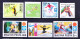 Delcampe - Figure Skating, Winter Sports Olympics, 50 Different MNH Stamps, Rare Collection - Eiskunstlauf