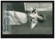 Mode-AK Lächelnde Frau Mit Rosen Und Geburtstagskarte, PLANIG (RHEINHESSEN) 1917 - Mode