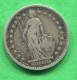 1904  2 Francs B ( BERN) -  Pièce Non Nettoyée ( Uncleaned Coin ). SUISSE - 2 Franken