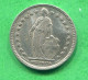1913 - 1 Franc B  -  SUISSE - 1 Franc