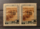 Congo Belge - 227-Cu2 - Double Surcharge - En Paire - Parcs Nationaux - 1941 - MH (Rouille) - Unused Stamps