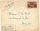 CONGO BELGE YT N°187 SEUL SUR LETTRE OBLITERE KINDU - Covers & Documents