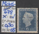 Delcampe - 1947- NIEDERLANDE - FM/DM "Königin Wilhelmina" 6 C Graublau - O Gestempelt - S. Scan (479o 01-06 Nl) - Gebruikt