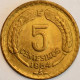 Chile - 5 Centesimos 1964, KM# 190 (#3426) - Cile