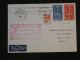 DI 18 FRANCE   BELLE LETTRE  1966 PAN AMERICAN PARIS A  NEW YORK USA  +AFF. INTERESSANT+++ - 1960-.... Storia Postale