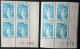 N°1976 & 1976a ** Sabine 1.70F Bleu Clair Coins Datés X2 - 1970-1979