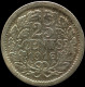 LaZooRo: Netherlands 25 Cents 1916 VF / XF - Silver - 25 Cent