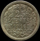 LaZooRo: Netherlands 25 Cents 1916 VF / XF - Silver - 25 Centavos