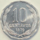 Chile - 10 Centavos 1979, KM# 205a (#3428) - Cile