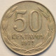 Chile - 50 Centavos 1977, KM# 206 (#3429) - Cile