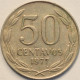 Chile - 50 Centavos 1977, KM# 206 (#3429) - Chile