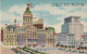 BT55. Vintage US Linen Postcard. City Hall Municipal Building. Baltimore. MD - Baltimore