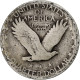 États-Unis, Quarter, Standing Liberty Quarter, 1927, Philadelphie, Argent, B+ - 1916-1930: Standing Liberty