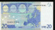 20 EURO "E" R026 SLOVAQUIE - SLOVACCHIA AUNC DRAGHI - 20 Euro