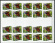 Delcampe - Tonga-Niuafo'ou 2012. Yvert 321-32 X 20 En Pliegos NO DENTADO ** MNH Butterflies (VC 1.800€) - Tonga (1970-...)