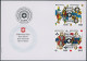 Suisse - 2018 - Schweizer Jass - Zusammenhängende - Ersttagsbrief FDC ET - Ersttag Voll Stempel - Covers & Documents