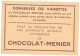 IMAGE CHROMO CHOCOLAT MENIER N° 495 SUEDE MALMOE MALMÖ L'HÔTEL DE VILLE - EDIFICE PUBLIC STATUE - Menier