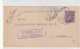 PIEGO - STORIA POSTALE - ALB. - AMGOT 50CENT - Anglo-american Occ.: Sicily