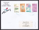 Turkey: Cover To USA, 2016, 6 Stamps, CEPT, Europa, Postal History (pencil Number At Back) - Storia Postale