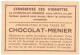 IMAGE CHROMO CHOCOLAT MENIER N° 603 ESTONIE REVAL VIEILLES MAISONS TALLINN PATRIMOINE - Menier