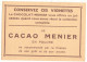 IMAGE CHROMO CHOCOLAT MENIER CACAO 483 DRÔME ORANGE THEÂTRE ANTIQUE ROMAIN PATRIMOINE UNESCO ARCHITECTURE ROME IMPERIALE - Menier