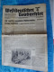 Originale Zeitung "Westdeutscher Beobachter." Mittwoch 22 August 1934 - Contemporary Politics