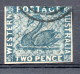 Timbre Australie Occidentale - Cygne Noir- Année 1861 YT N° 10 Côte 50€ - Usati