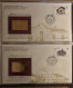 1985 Hong Kong 22K Gold Historical Buildings FDC Complete Set Of 4 MNH  **LIMITED EDITION ** - Neufs