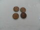 Lot  De  4  Monnaies  10 Centimes  Céres - Mezclas - Monedas