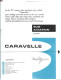 (LIV) CARAVELLE - SUD AVIATION - PLAQUETTE DE PRESENTATION - CIRCA 1960 - TEXTE EN ANGLAIS - Publicidad