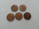 Lot  De  5  Monnaies  10 Centimes  Dupuis 1900 - 1902 - 1913 - 1920 - 1917 - Alla Rinfusa - Monete