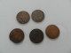 Lot  De  5  Monnaies  5 Centimes  Cérès - Kilowaar - Munten