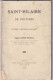 SAINT-HILAIRE DE POITIERS (Vienne 86) études Archéologique Par Eugène LEFEVRE-PONTALIS Caen 1905 - Poitou-Charentes