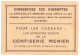 IMAGE CHROMO CHOCOLAT MENIER CONFISERIE N° 373 BORDEAUX TOUR PEY BERLAND MONUMENT HISTORIQUE ARCHITECTURE - Menier