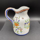 DESVRES Crémier Pot à Lait Signé Emile Fourmaintraux Style ROUEN Rocaille  Faïence 1876-1905 Ht 11cm #240014 - Desvres (FRA)