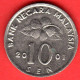 Malesia - Malaisie - Malaysia - 2001 - 10 Sen - QFDC/aUNC - Come Da Foto - Malaysie