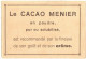 IMAGE CHROMO CHOCOLAT MENIER CACAO N 25 ROYAUME-UNI LONDRES ABBAYE WESTMINSTER EDIFICE GOTHIQUE RELIGIEUX CULTE ANGLICAN - Menier