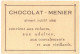 IMAGE CHROMO CHOCOLAT MENIER ALIMENT NUTRITIF 33 LONDRES BURLINGTON HOUSE SIEGE INSTITUTIONS ARTISTIQUES ET SCIENTIFIQUE - Menier