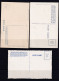 USA  3 Colored  Postal Cards Mint North Carolina 15926 - Other & Unclassified