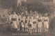 CPA PHOTO  PAROISSE DE CHATEAUPONSAC LES PETIT TURCOS 1911 OSTENTIONS - Chateauponsac
