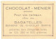 IMAGE CHROMO CHOCOLAT MENIER BAGATELLES N° 576 ALLEMAGNE MAYENCE VUE GENERALE RHENANIE PALATINAT CITE ROMAINE - Menier