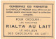 IMAGE CHROMO CHOCOLAT MENIER RIALTA N° 468 FONTAINEBLEAU CHÂTEAU GALERIE FRANCOIS 1er CHÂTEAU ROYAL SYLE RENAISSANCE - Menier